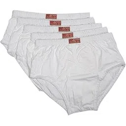 vip Gold Men's Cotton Brief (White, 95cm) - Pack of 5-picture-35