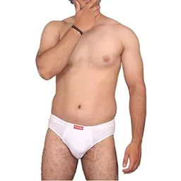 vip Men's Cotton Brief (Pack of 4) (198364_White, 110 Cm)-picture-12