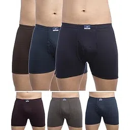 vip Men's Cotton Solid (Pack of 6) (Unique_Trunks_PO6_100_Assorted-picture-25