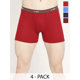 VIP Pack Of 3 Assorted Pure Cotton Trunks VP-MI-TR-PUNCH-1P-IN-PO3-95-Pack of 3-picture-41