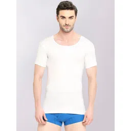 VIP Pack Of 4 Pure Cotton Innerwear Vests-picture-28