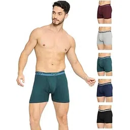 vip Ultra Super Combed Cotton Trunks for Men | Ultra Soft Fresh Underwear Trunks - Assorted (Pack of 6)-picture-31