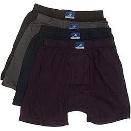 vip Unique Men's Cotton Trunk - Pack of 4 (Multicolour, Size -90cm)-picture-42
