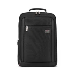 VIP VOGUE Black 17 Inch Laptop Backpack 27L with 5L Expander-picture-11