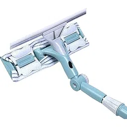 VIPREKHO Stretch Rotatable Cleaning Brush Glass Wiper Window Cleaner Long Handle Double Side Design Kitchen Bathroom Tool(Multi Color)-picture-30