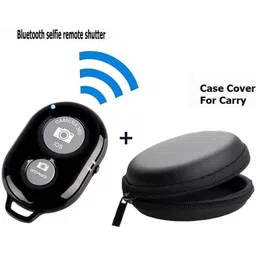 Viraan Case Pouch Portable Protection Storage Bag Wireless Bluetooth Remote Shutter (REMOTE | POUCH) ( PACK OF 2 )Camera Remote Control-image-31