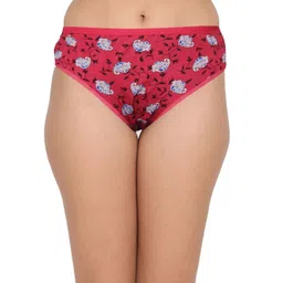 Viral Girl Pack Of 3 Printed Mid-Rise Hipster Briefs image 2