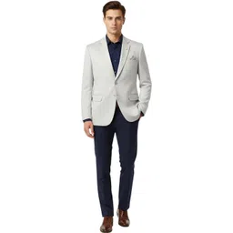 virasat Men Self Design Single Breasted Festive & Wedding Blazer-picture-43