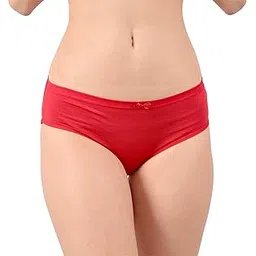 virgin kefi Multicolor Solid Cotton Panties for Women Regular use Extra Comfortable (Large, Red)-picture-32