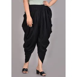 VIRIDIAN casual Solid Women Dhoti-picture-10