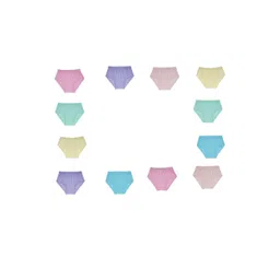 VIRUKSHAM Girls Pack Of 12 Briefs-picture-24