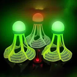 VISHARNI Premium LED Badminton Shuttlecocks – Light Up Birdies with High Brightness for Outdoor Games - Colorful Glow Badminton Shuttlecocks with LED Lights - 4pcs-picture-21