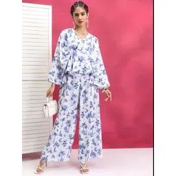 Vishudh Printed Tunic With Pants Co-Ords-picture-12