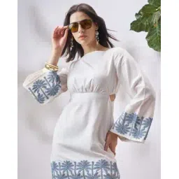 vishudh Women Embroidered A-Line Dress-picture-11