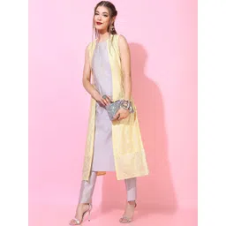 Vishudh Women Ethnic Motifs Printed Regular Kurta with Palazzos-picture-11