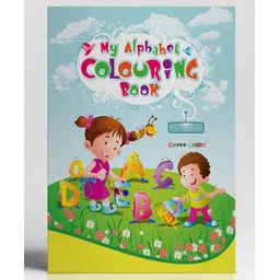 vishv books My Alphabet Colouring Book - English-picture-24