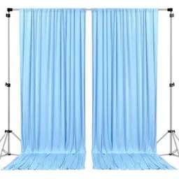 Vistook 4x8ft Sky Blue (pack of 2)Decoration Backdrop Curtain ound Wedding Parties Reflector-picture-11
