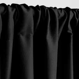 Vistook 5x12FT Decoration Backdrop Black Curtain Drapes Backdrop Panels Background Reflector image 2