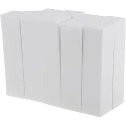 VISTORA 10 Pieces White Foam Nail Art Manicure Pedicure Buffer Buffing File Tools For Filling Nail Extensions, Acrylic Nails, False Nail Tips, Natural Nails-picture-25