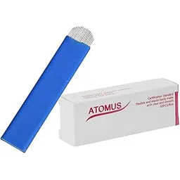 VISTORA Microblading Needles Kit €“ 50pcs 18 Pins U Blade Permanent Makeup Tattoo Needle for Tattoo Pen Eyebrow Tattoo Machine for Beauty Salon-picture-52