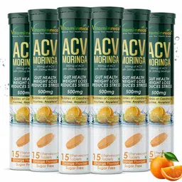 Vitaminnica ACV Moringa,  15 tablet(s)  Orange (Pack of 6) -picture-35