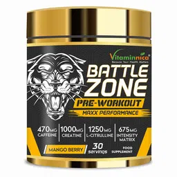 Vitaminnica Battle Zone Pre-Workout,  0.53 lb  Mango Berry -picture-9
