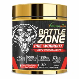 Vitaminnica Battle Zone Pre-Workout,  0.53 lb  Watermelon Lemonade -picture-12