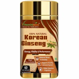 Vitaminnica Korean Ginseng,  60 veggie capsule(s) -picture-46