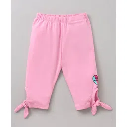 Vitamins Ankle Length Leggings Patch Printed - Soft Pink-picture-24