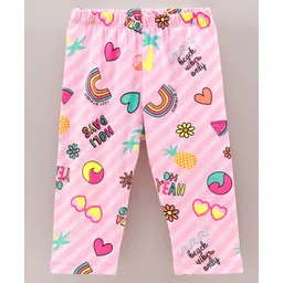 Vitamins Full Length Cotton Leggings Printed - Multicolour-picture-22