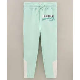 Vitamins Full Length Lounge Pant Text Print - Blue-picture-16