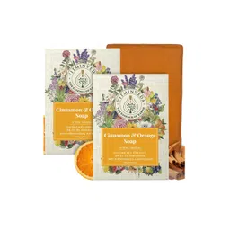 VITMINVEDA Set Of 2 Natural Cinnamon & Orange Herbal Soap Bar - 125g Each-picture-12