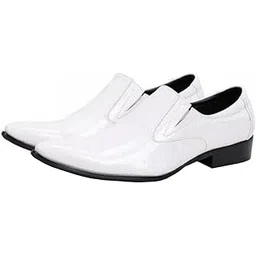 Vitoria White Slip-On Formal Shoes for Men & Boys -07 - ABZ_VTR_401-Wht-Slipon-Rnd-picture-16