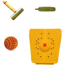 vivaan Mat with Acupressure Kit Combo ( Mat, Ring & Shoe Sole) Fitness Accessory Kit Kit-picture-10