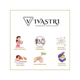 vivastri Gold Plated Alloy Nath Nose Pins image 2