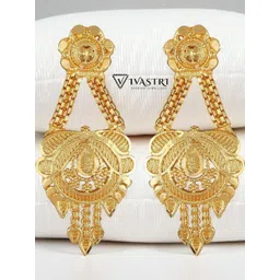 VIVASTRI Women Contemporary Drop Earrings-picture-15