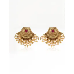 VIVASTRI Women Gold-Plated Alloy Earrings-picture-36