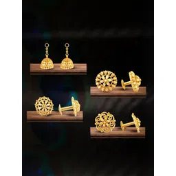 VIVASTRI Women Gold-Plated Alloy Earrings-picture-28