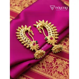 VIVASTRI Women Gold-Plated Alloy Earrings-picture-32