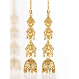 VIVASTRI Women Gold-Plated Alloy Earrings-picture-13