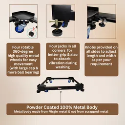 viventiq Washing Machine Material Iron, PP (Polypropylene) image 3