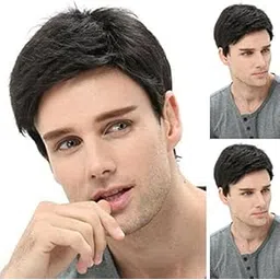 VIVIAN Full Head Men Hair Wig Easy to Use and Fit on Every Head Size Natural color-picture-19