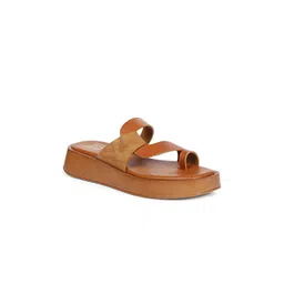 Viviblu Women Leather Regular Platform Sandals-picture-22