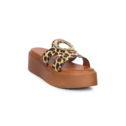 Viviblu Women Printed PU Flatform Sandals-picture-20