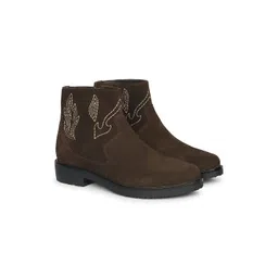 Viviblu Women Printed Suede Regular Boots-picture-28