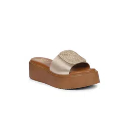Viviblu Women Solid Leather Regular Flatform Sandals-picture-31