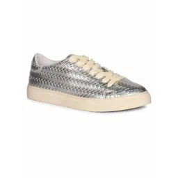 Viviblu Women Textured Leather Sneakers-picture-36