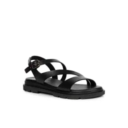 ViviBlu Women's Black Ankle Strap Sandals-picture-18