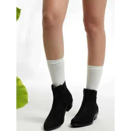 ViviBlu Women's Black Boots-picture-10