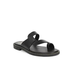 ViviBlu Women's Black Toe Ring Sandals-picture-44